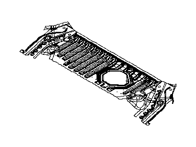 Nissan G4512-9KZMA Floor Re Front