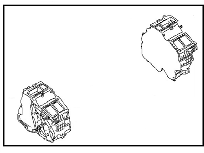 Nissan 27120-JK60B Case ASY-Heater