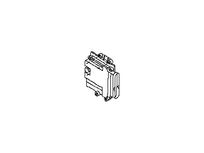 Nissan 23703-1VX9A Engine Control Module-Blank