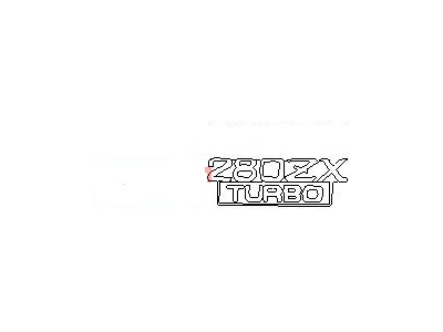 1980 Nissan 280ZX Emblem - 63805-P7110