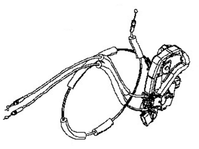 Nissan 80501-3NA0A Front Left Door Lock Actuator