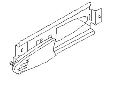 Nissan 26919-2Y905 Bracket-Rear Side Marker Lamp