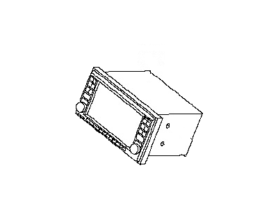 Nissan 25915-3SG0E Controller Assy-Navigation