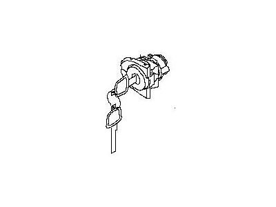 2013 Nissan Cube Door Lock Cylinder - H0601-1FC0A