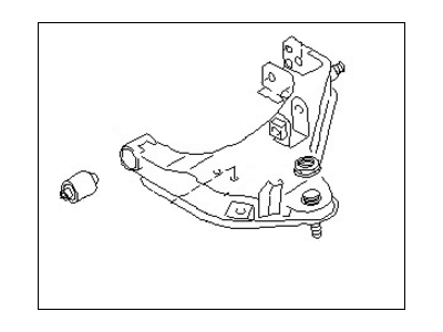 Nissan 54501-8B525 Link Complete-Front Suspension,Lower LH