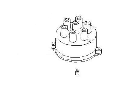 1983 Nissan 280ZX Distributor Cap - 22162-P8000