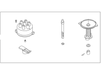 Nissan 22100-P7106 Distributor