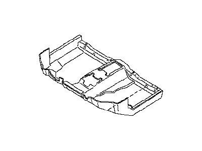 Nissan 74900-ZK01B Carpet Assy-Floor