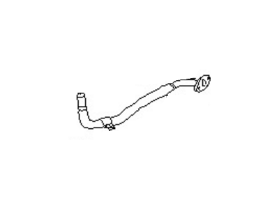 Nissan 20015-17C01 Exhaust Tube Assembly, Front Lh