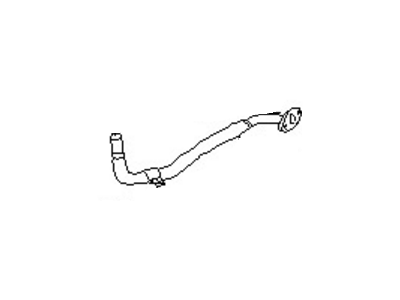 1989 Nissan Van Exhaust Pipe - 20015-17C15