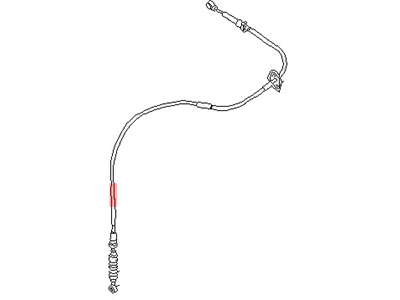 Nissan 34935-7B010 Control Cable Assembly