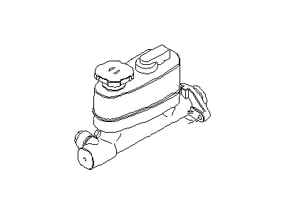 1983 Nissan Stanza Brake Master Cylinder Reservoir - 46010-D0100