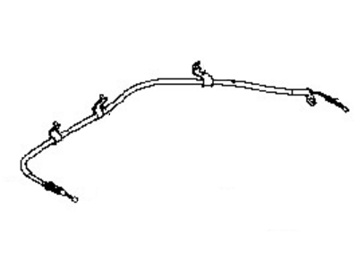 Nissan 36530-3NA0A Cable Assembly Parking, Rear RH