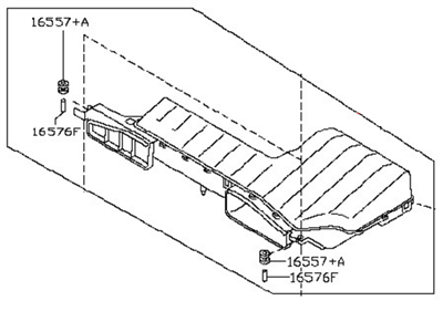 Nissan 16554-1AA0A