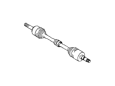 DTA New CV Axle For Nissan Maxima & Stanza – Front Passenger Side (NI8368)