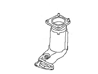 2020 Nissan Murano Catalytic Converter - 208A2-5AG0A