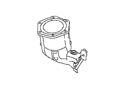 Nissan 208A3-5AH0A Three Way Catalyst Converter