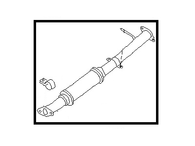 Nissan Quest Exhaust Pipe - 20021-0B700