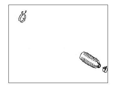 Nissan 48203-7S025 Boot Kit-Power Steering Gear