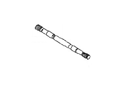 Nissan 39204-0W080 Shaft Sub Assy-Front Drive