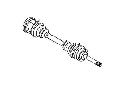 2000 Nissan Pathfinder Axle Shaft - 39100-58G60