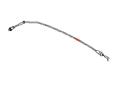 Nissan 80513-CD000 Cable-Lock Knob,LH