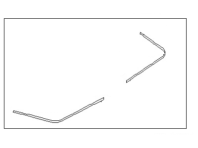 Nissan 99036-32P25 Stripe-Accent,Rear Bumper