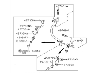 Nissan 49720-4W000