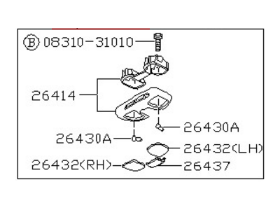 Nissan 26430-56G00