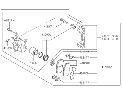 Nissan 41000-14A01