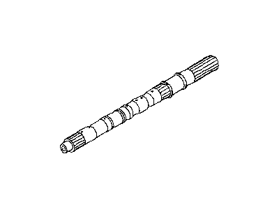 Nissan 31480-31X02 Shaft Assy-Output