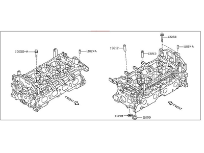 Nissan Cube Cylinder Head - 11040-ED80B