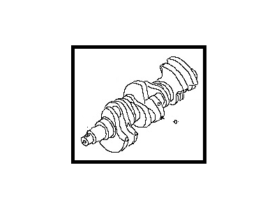 Nissan 12200-7Y00A CRANKSHAFT Assembly