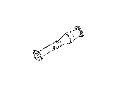 Nissan 20010-7S000 Exhaust Tube Assembly, Front