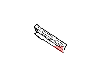 Nissan 77788-1JA0B FINISHER-Guide Rail End,RH