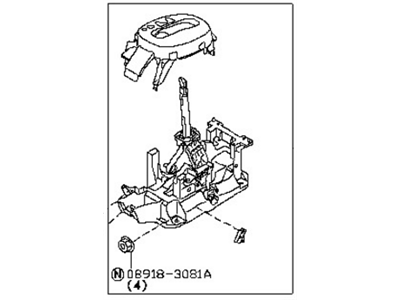 2020 Nissan NV Automatic Transmission Shifter - 34901-3LM0A