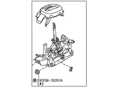 Nissan 34901-3LM0A Transmission Control Device Assembly