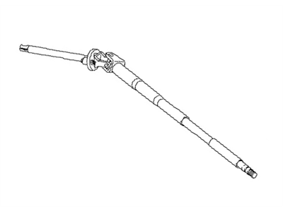 1992 Nissan 300ZX Steering Shaft - 48820-44P00