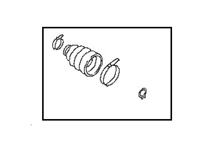 thumbnail image 2 of EMPI Front Inner & Outer CV Axle Boot Kit For Nissan Maxima 2009-2014 – Lifetime Warranty 2 of 6