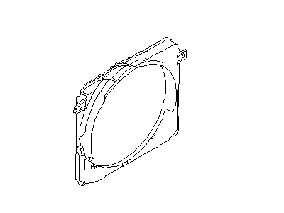 Nissan 21476-40P00 SHROUD-Upper