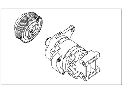 Nissan 92600-5AF0A Compressor Assy-Cooler