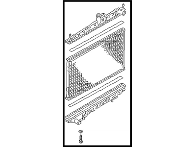 1994 Nissan Altima Radiator - 21410-1E400