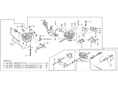 Nissan 16010-33M22 CARBURETOR ASY