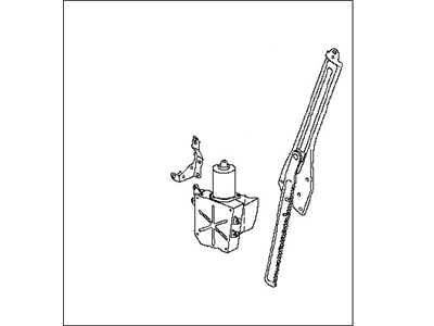 Nissan 82580-5Z200 Motor-Power Assist Back Door