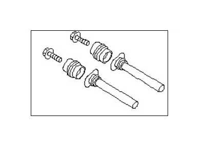 Nissan D0135-ZC60A Boot Kit-Front Disc Brake