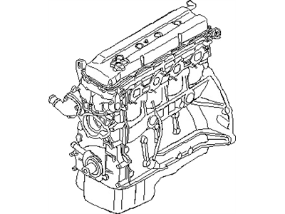Nissan 10102-4S1H5 Engine Assembly Bare (At)