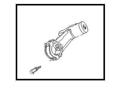 Nissan 48710-02W00 Lock Steering