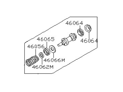 Nissan 46073-W1300 Piston Comp