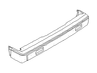 1988 Nissan Maxima Bumper - 85022-32E26