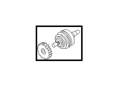 Nissan 300ZX Starter Drive Gear - 23360-30P10